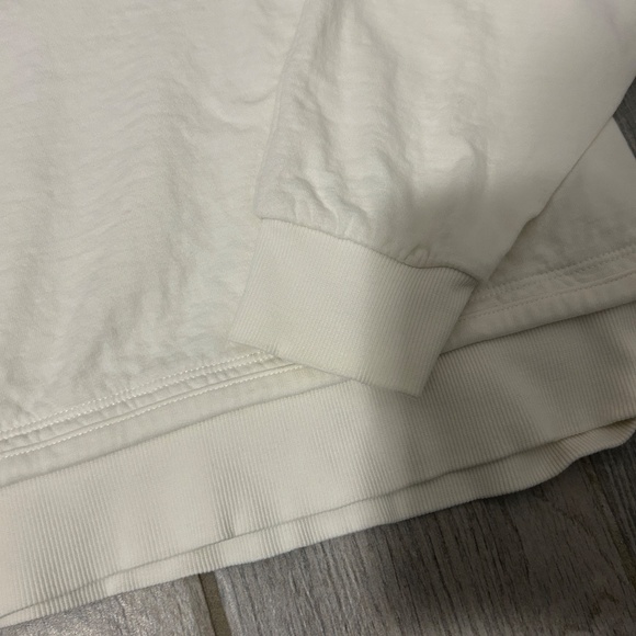 Women's Athleta Sundowner Cream Sweatshirt - SMALL - Picture 5 of 5